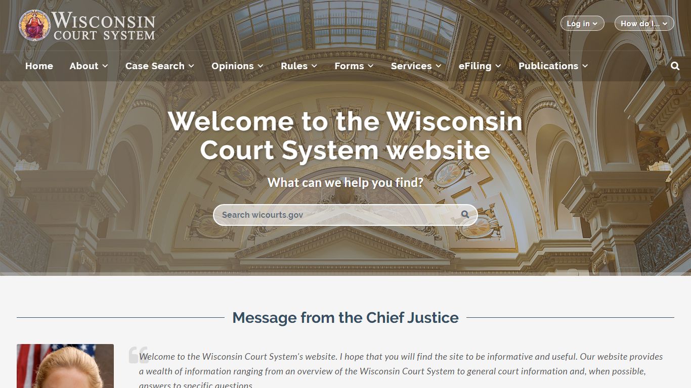 Wisconsin Court System - Search